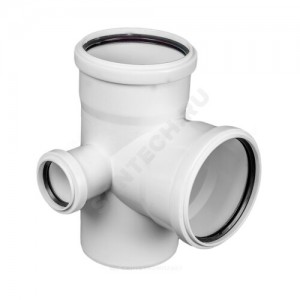 Крестовина PP-H 2-плоскостная левая бесшумная белая Дн 110х110х50х87гр б/нап в/к RTP (РосТурПласт) 24571 Крестовина PP-H 2-плоскостная левая бесшумная белая Дн 110х110х50х87гр б/нап в/к RTP (РосТурПласт) 24571