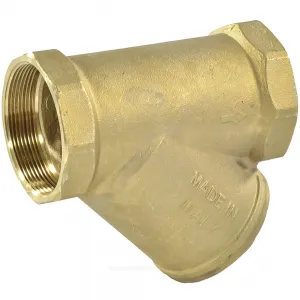 Фильтр сетчатый Y-образный латунь Ду 100 Ру16 Тмакс=110 oC 4" ВР R74A Giacomini R74AY011