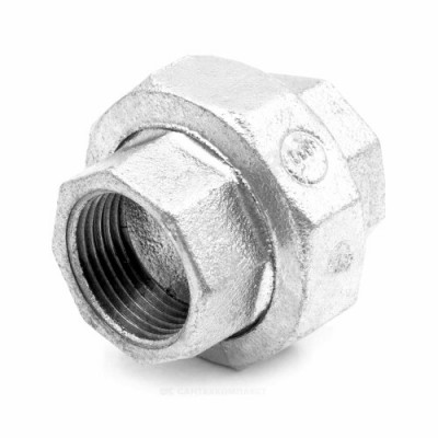 Соединитель прямой американка чугун оц Ду 40 (1 1/2") ВР/ВР Fittex PLUS