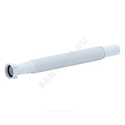 Гофра с гайкой 1 1/4"x32 L=495-1325мм АНИ Пласт K213