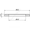 Прокладка под горловину ТЭП 40 Орио П-1040