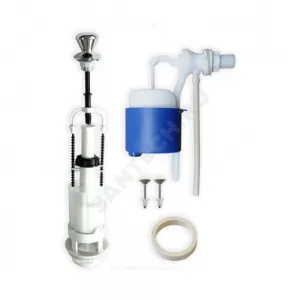 Арматура для бачка сливная/наливная 1/2" боковое подключение шток хром 1/реж Уклад А 110.56.14.3 Арматура для бачка сливная/наливная 1/2" боковое подключение шток хром 1/реж Уклад А 110.56.14.3