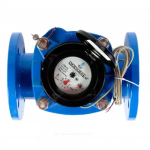 Счётчик х/в турбинный Ду 100 Ру16 Qn=150 м3/ч 50С L=300мм фл импульсный IP67 СТВХ УК ДГ1 Декаст 78-100-19