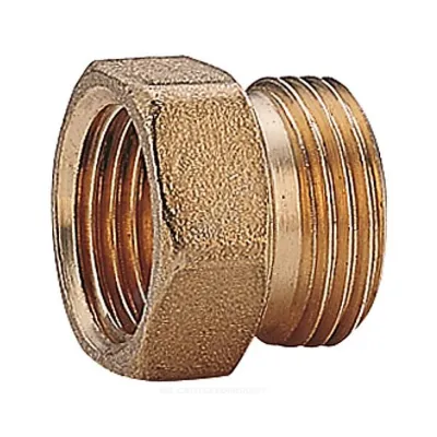 Переход латунь Ду 20х16 (3/4") ВР/НР R180FR Giacomini R180RY060