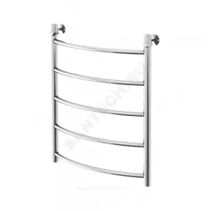 Полотенцесушитель водяной нерж сталь Лесенка Ду 25 (1") НР 400х400мм 3П нижнее подключение в/к соединитель (1"х3/4") Уют Элит-Металл В-23-01