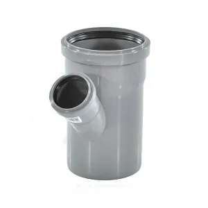 Тройник PP-H переходной серая HT HTEA Дн 75х50х45гр б/нап в/к Ostendorf 113210 Тройник PP-H переходной серая HT HTEA Дн 75х50х45гр б/нап в/к Ostendorf 113210