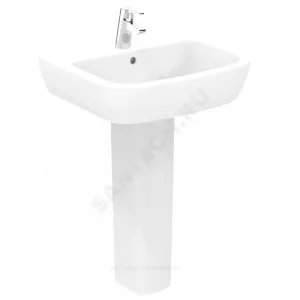 Умывальник подвесной TEMPO 60 1 отверстие под смеситель по центру Ideal Standard T056401 Умывальник подвесной TEMPO 60 1 отверстие под смеситель по центру Ideal Standard T056401