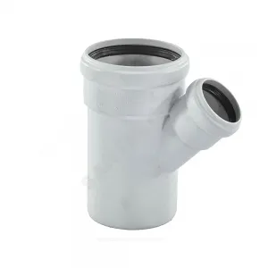 Тройник PP-MD переходной бесшумный светло-серый Skolan dB SKEA Дн 110х58х45гр (DN100х56) б/нап в/к Ostendorf 335220 Тройник PP-MD переходной бесшумный светло-серый Skolan dB SKEA Дн 110х58х45гр (DN100х56) б/нап в/к Ostendorf 335220