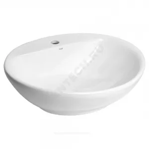 Умывальник мебельный Fontana 60 1 отверстие под смеситель по центру белый Roca 327877000