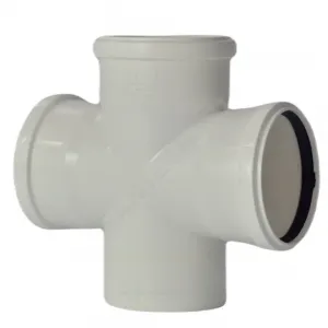 Крестовина PP-H 1-плоскостная бесшумная белая Дн 110х110х110х87гр б/нап в/к RTP (РосТурПласт) 24569 Крестовина PP-H 1-плоскостная бесшумная белая Дн 110х110х110х87гр б/нап в/к RTP (РосТурПласт) 24569