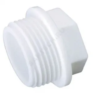 Заглушка (пробка) PP-R белая Дн 20х1/2" НР RTP (РосТурПласт) 10555