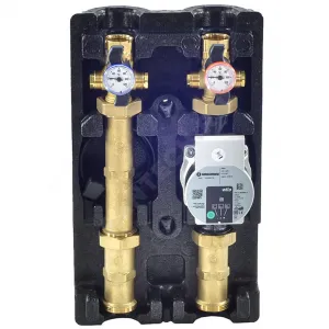 Группа насосная R586 Ду 25 без смешения с насосом Wilo Yonos Para 25/6 Giacomini R586RY101