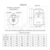Водонагреватель электрический накопительный 150 л 2,5 кВт Praktik 150 V THERMEX ЭдЭ001812