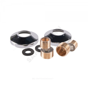 Комплект эксцентриков для смесителя 3/4"x1/2" с отражателями Serra Комплект эксцентриков для смесителя 3/4"x1/2" с отражателями Serra