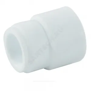 Муфта PP-R переходная белая Дн 110х63 внутр/наруж пайка RTP (РосТурПласт) 21312