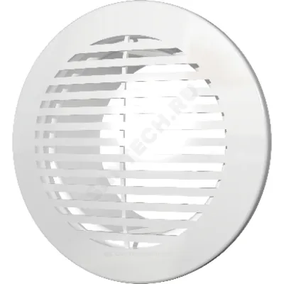 Решетка вентиляционная пластик D 165/D 120 Эра 12РКФ