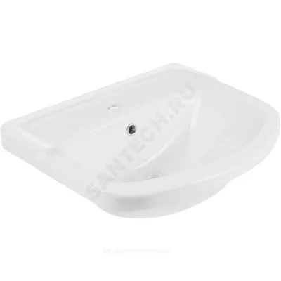 Умывальник мебельный Акватон 52 белый Santeri 1.3120.1.S00.11B.0