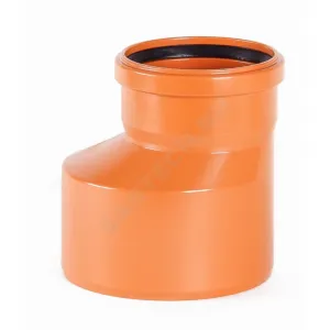 Переход НПВХ эксцентрический коричневый Дн 200х160 б/нап в/к 2481190