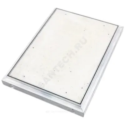 Люк под плитку напольный алюминий 400х400 FLOOR Эра D4040
