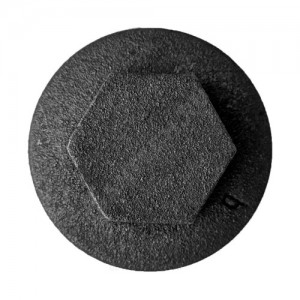 Заглушка (пробка) глухая 1 1/4" левая резьба для чугунных радиаторов