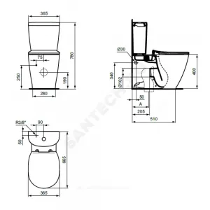 Чаша унитаза Чаша унитаза
