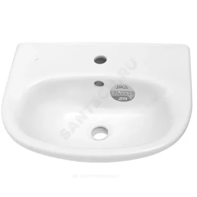 Умывальник подвесной Zeta 55 белый Jika 8.1039.1.000.104.9