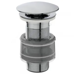 Клапан донный для умывальника латунь 1 1/4" хром слив, пробка D=72мм Ideal Standard J3291AA