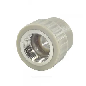 Муфта PP-R комбинированная серая Дн 25х1" ВР VALFEX 10129225Г