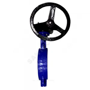 Затвор дисковый поворотный чугун 497B Ду 250 Ру16 межфл с редуктором диск чугун манжета EPDM Zetkama 497B250CD6