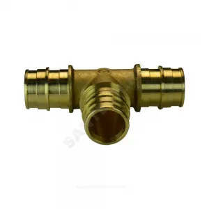 Тройник для PE-X труб радиальный латунь Дн 16 GX150 Giacomini GX150Y003