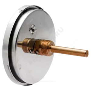 Термометр биметаллический осевой Дк100 200С L=100мм G1/2" БТ-51.211 Росма 00000002560