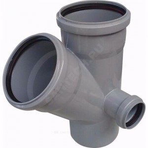 Крестовина PP-H 2-плоскостная правая серая Дн 110х110х50х45гр б/нап RTP (РосТурПласт) 19199 Крестовина PP-H 2-плоскостная правая серая Дн 110х110х50х45гр б/нап RTP (РосТурПласт) 19199