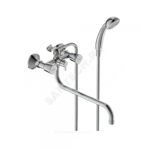 Смеситель для ванны с душем двуручный QUADRO Vidima BA346AA
