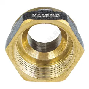 Переход латунь никель реборда Ду 15х10 (1/2"х3/8") ВР/НР 9021 ГОСТ 32585-2013 Aquasfera 9021-10