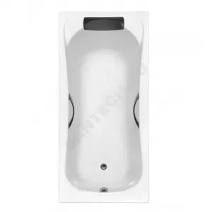 Ванна акриловая BeCool 170х80см с отверстиями для ручек без ножек Roca ZRU9302852