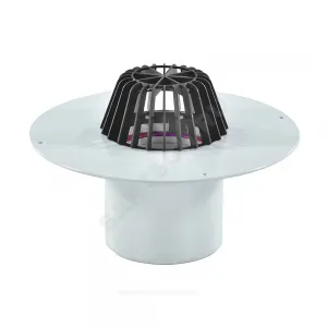 Воронка кровельная HL62P с вертикальным выпуском ПВХ Дн 160 с листвоуловителем, теплоизоляцией HL HL62P/5 Воронка кровельная HL62P с вертикальным выпуском ПВХ Дн 160 с листвоуловителем, теплоизоляцией HL HL62P/5