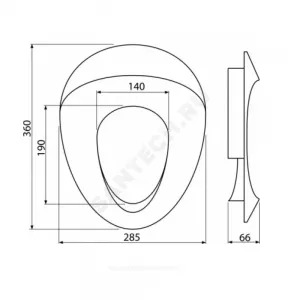 Сиденье для унитаза