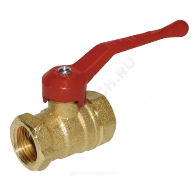 Кран шаровой латунь 11б27п7 Ду 32 Ру16 ВР рычаг Цветлит ZW10114