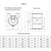 Водонагреватель электрический накопительный 100 л 2 кВт Solo 100 V THERMEX ЭдЭБ00416