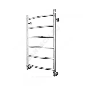 Полотенцесушитель водяной нерж сталь Лесенка Ду 25 (1") НР 400х400мм 3П нижнее подключение в/к соединитель (1"х3/4") Классик Элит-Металл В-16-01