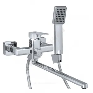 Смеситель для ванны с душем одноручный Коттедж Н-серия Славен СЛ-ОД-Н31