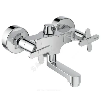 Смеситель для ванны с душем серия ART двуручный Vidima BA328AA