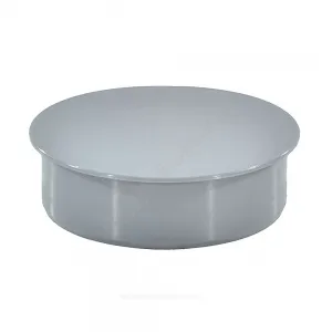 Заглушка PP-H серая Дн 110 б/нап VALFEX 20108110