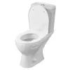 Унитаз-компакт Ультра крап на белом нижний подвод косой выпуск 1/реж полипропилен Santeri 1.P401.3.S01.00B.F