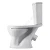 Унитаз-компакт Ультра крап на белом нижний подвод косой выпуск 1/реж полипропилен Santeri 1.P401.3.S01.00B.F