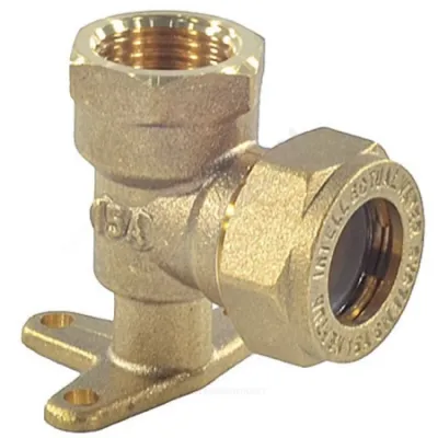 Водорозетка латунь Ду 20х3/4" обжим/ВР для нержавеющих труб STAHLMANN SEFL2003/4FBEF