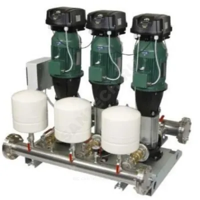 Установка повышения давления 3NKVE 10/8 S 030 T MCE 400-50 DAB 60148121