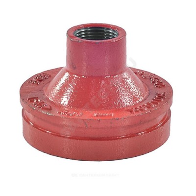 Переход резьбовой под муфту грувлок XGQT07S Ду80х50 (Дн89х2") LEDE