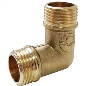 Угольник латунь Ду 15 (1/2") НР/НР VALFEX VF.093.L.012