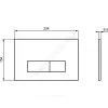 Кнопка для инсталляции OLEAS M2 SmartFlush белая Ideal Standard R0122AC